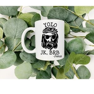 Custom Sublimated Funny Jesus 11 oz Mug